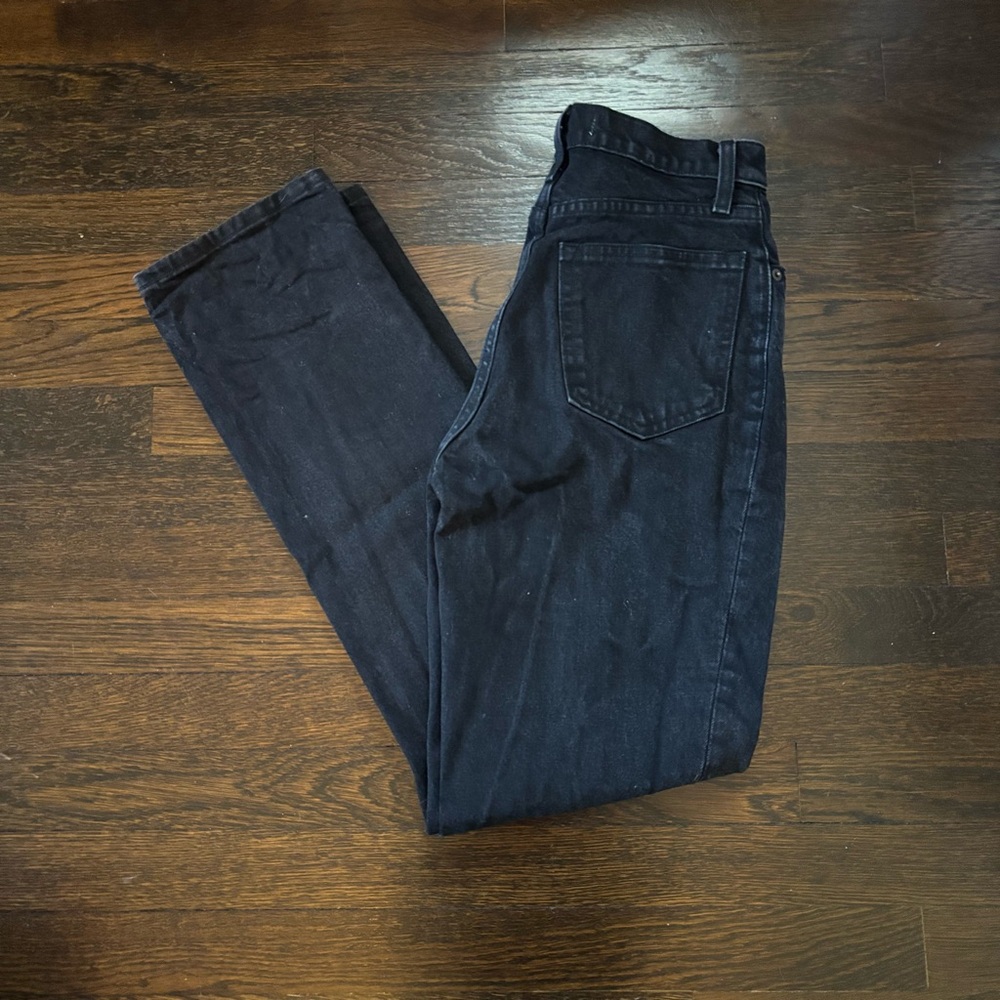 A&F Ultra High Rise 90s Straight Jean